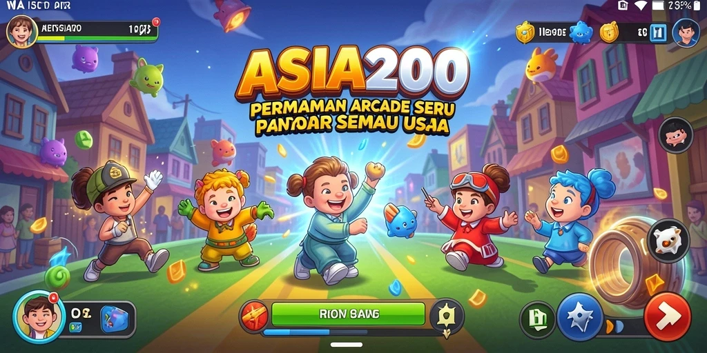 Tangkapan layar gameplay ASIA200 yang seru dan penuh aksi.