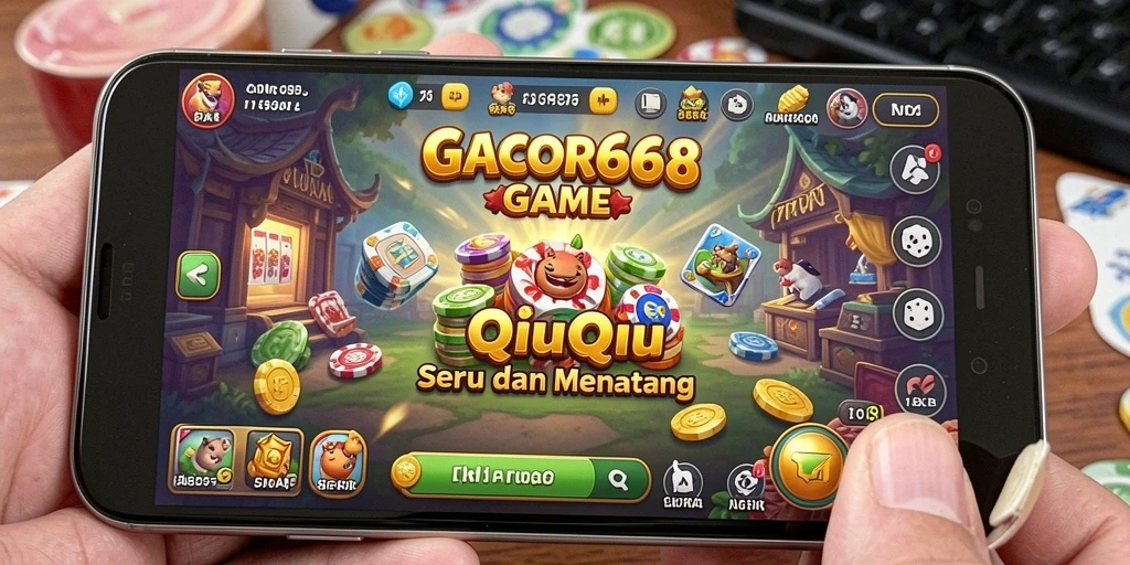 Tampilan gameplay seru di GACOR668, penuh strategi QiuQiu.