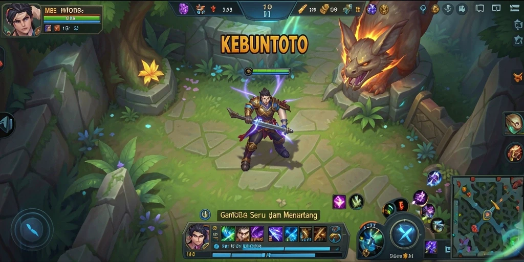 Tampilannya yang menawan dalam pertempuran MOBA.