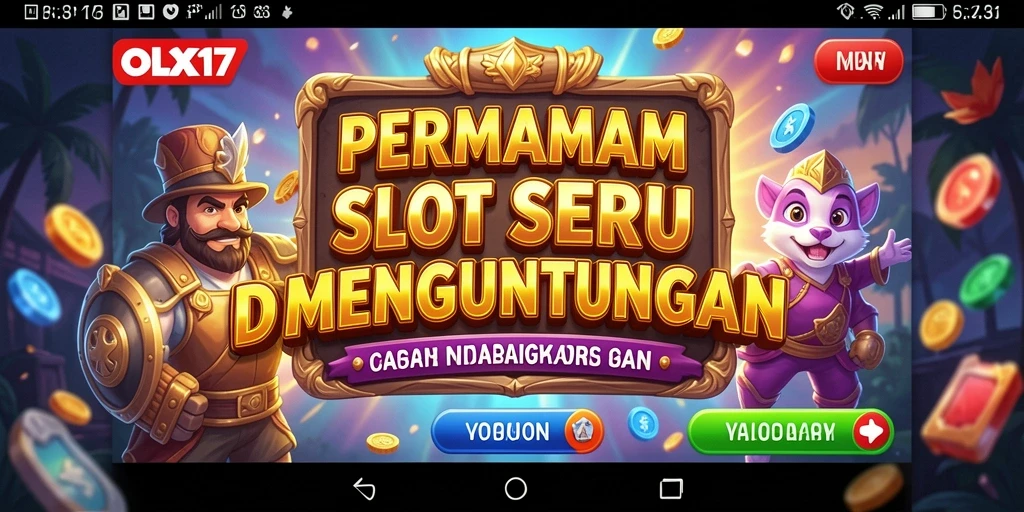 Tampilan menarik dari gameplay slot OLX17 yang seru.