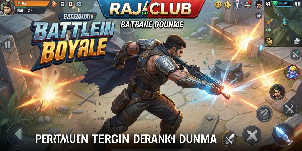 Tampilan utama gameplay <strong>RAJACLUB</strong> dengan aksi seru penuh strategi.