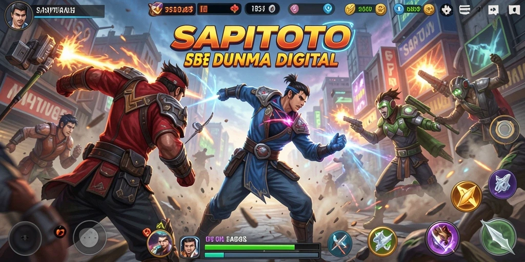 Tampilan permainan SAPITOTO yang menegangkan dan penuh aksi.