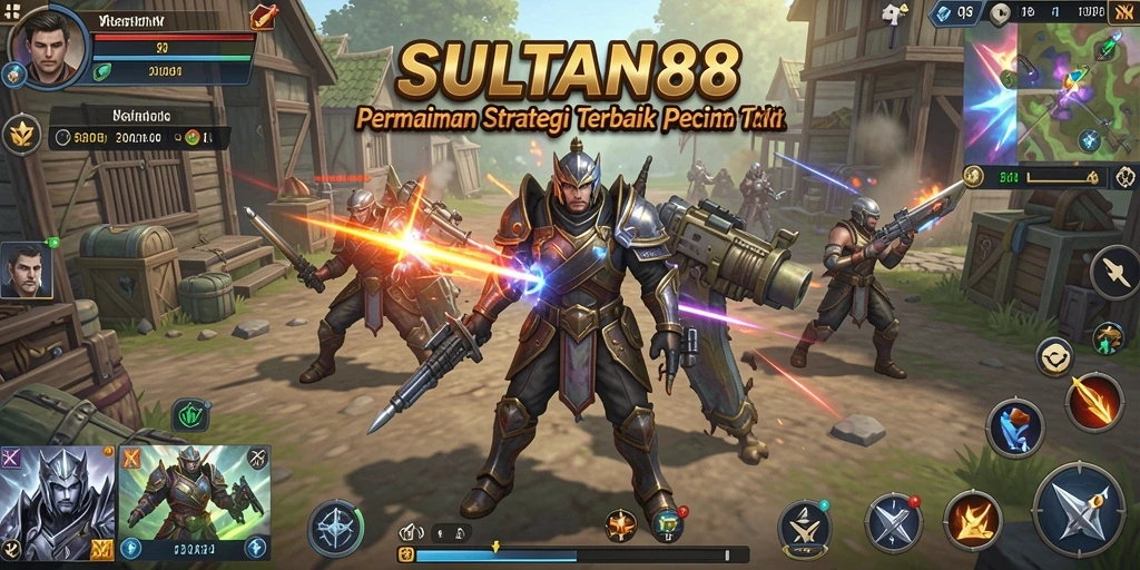 Tampilan menarik dari gameplay SULTAN88 dengan strategi yang mendebarkan.