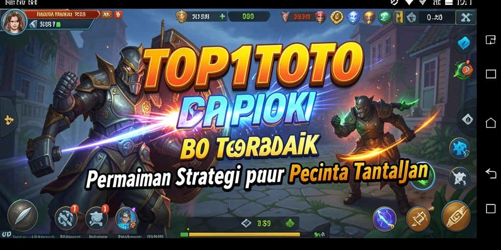Screenshot menunjukkan gameplay seru dan strategi mendalam dalam TOP1TOTO.